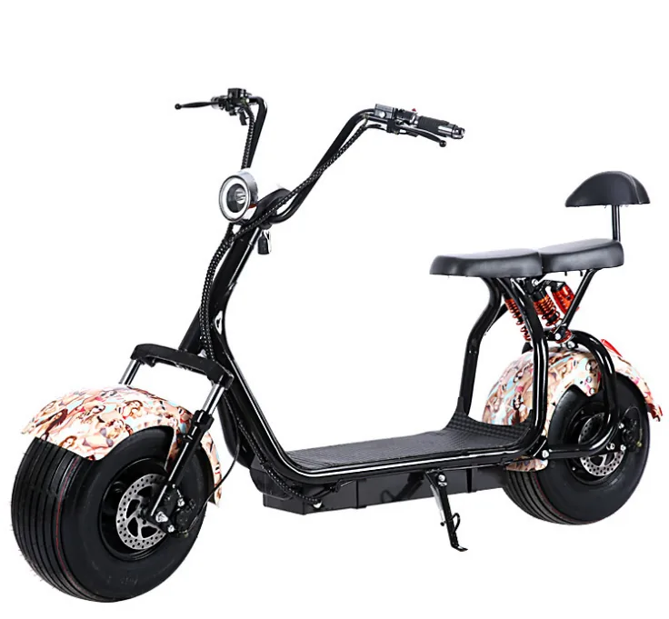 Seated e-scooter
